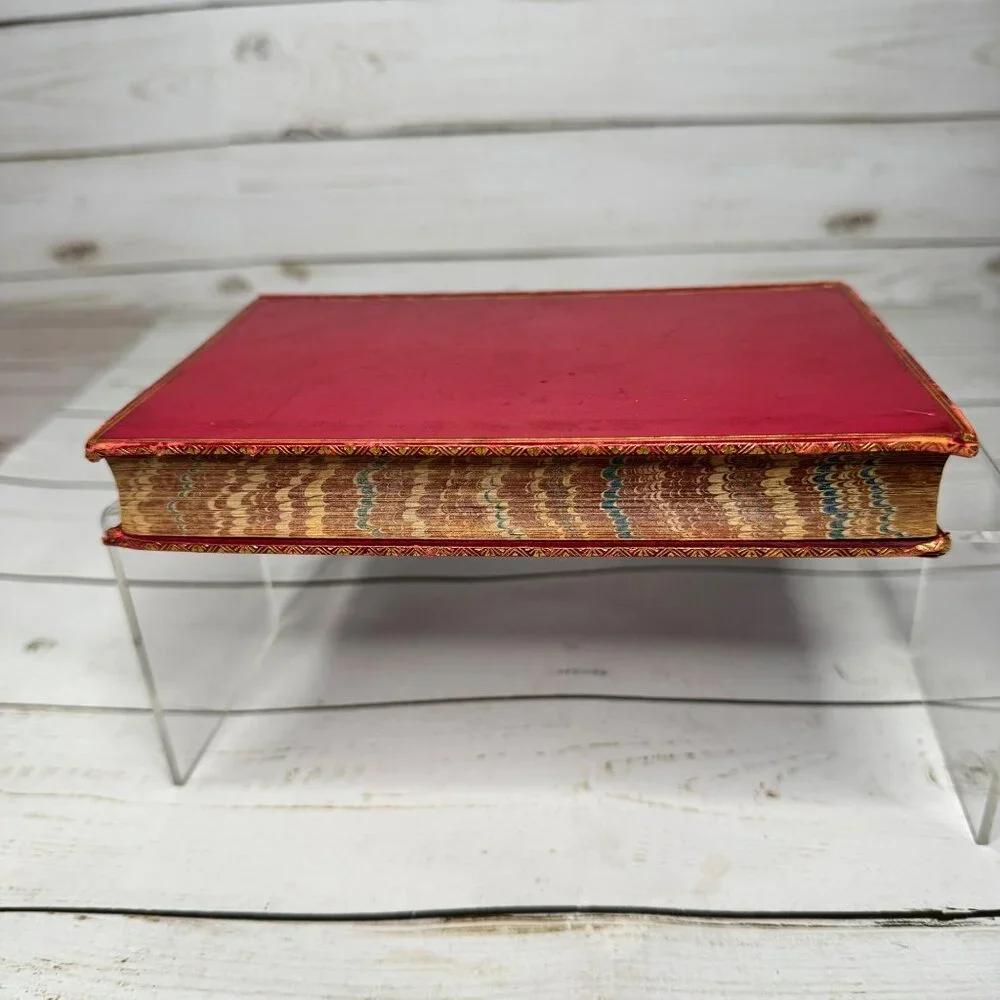 Half Hours in Woods and‎ Wilds 1883 HC Wm. Isbister Leather Spine Gift